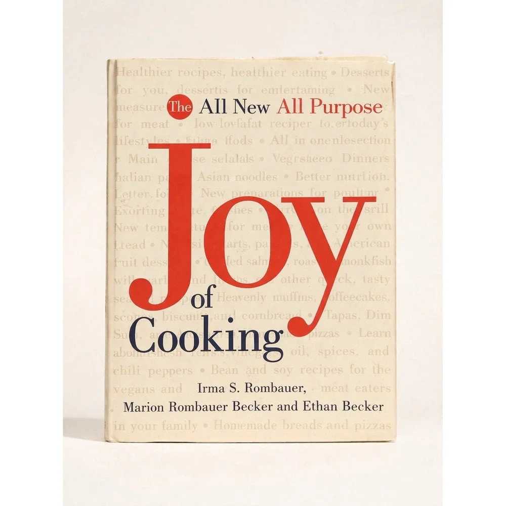 The All New All Purpose Joy of Cooking Hardcover‎ Rombauer 1997 ISBN 0684618701